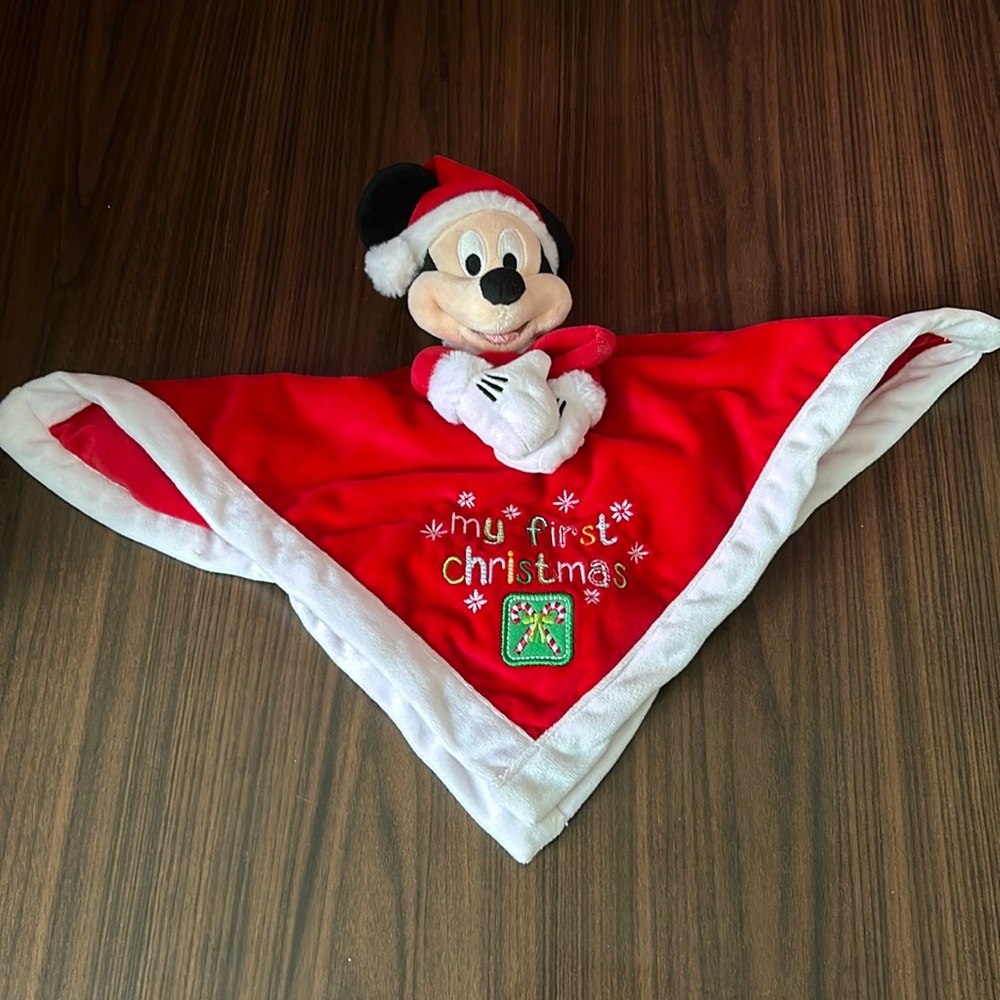 (3 for $15) Babies Disney Mickey Mouse First Christmas Toy